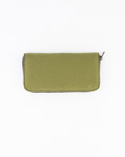 Load image into Gallery viewer, The Camps Bay Purse | Black Leather Inner and Green Canvas Outer