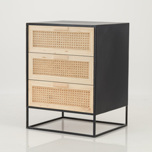 Load image into Gallery viewer, Alpha 3 Drawer Pedestal