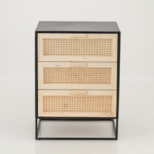 Load image into Gallery viewer, Alpha 3 Drawer Pedestal