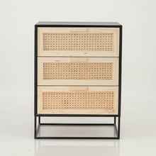 Load image into Gallery viewer, Alpha 3 Drawer Pedestal