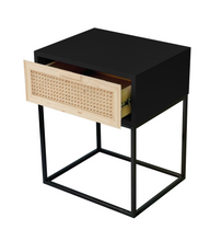 Load image into Gallery viewer, Delta 1 Drawer Pedestal - Black