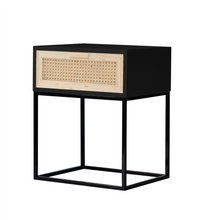 Load image into Gallery viewer, Delta 1 Drawer Pedestal - Black