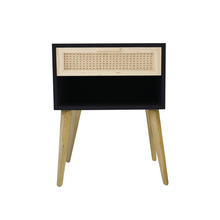 Load image into Gallery viewer, Foxtrot 1 Drawer Pedestal - Black