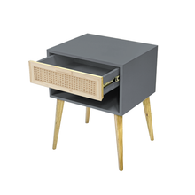 Load image into Gallery viewer, Foxtrot 1 Drawer Pedestal - Grey