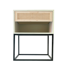 Load image into Gallery viewer, Foxtrot 1 Drawer with Steel Base Pedestal