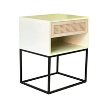 Load image into Gallery viewer, Foxtrot 1 Drawer with Steel Base Pedestal