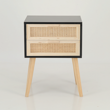 Load image into Gallery viewer, Romeo 2 Drawer Pedestal - Black