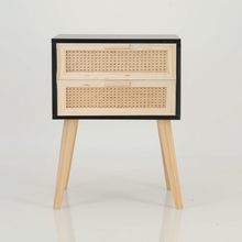 Load image into Gallery viewer, Romeo 2 Drawer Pedestal - Black