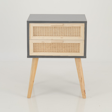 Load image into Gallery viewer, Romeo 2 Drawer Pedestal - Grey