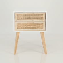 Load image into Gallery viewer, Romeo 2 Drawer Pedestal - White