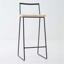 Load image into Gallery viewer, El Capitan Steel Stool With Backrest