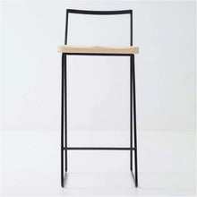 Load image into Gallery viewer, El Capitan Steel Stool With Backrest