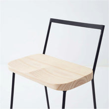 Load image into Gallery viewer, El Capitan Steel Stool With Backrest