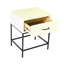 Load image into Gallery viewer, El Capitan Side Table One Drawer With Round Handles
