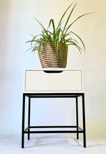 Load image into Gallery viewer, El Capitan Side Table One Drawer With Cutout Handles