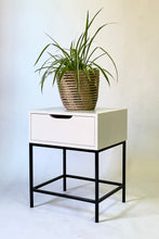 Load image into Gallery viewer, El Capitan Side Table One Drawer With Cutout Handles