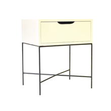 Load image into Gallery viewer, Everest Side Table One Drawer - Cutout Handle