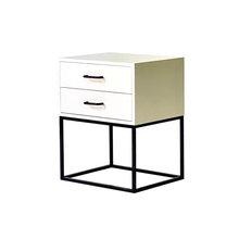 Load image into Gallery viewer, Kilimanjaro Side Table Two Drawer - Round Handles