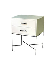 Load image into Gallery viewer, Everest Side Table Two Drawer