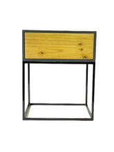 Load image into Gallery viewer, Kilimanjaro Push To Open Grey Side Table One Drawer