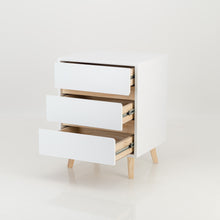 Load image into Gallery viewer, Fihlo Three Drawer Side Table