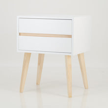 Load image into Gallery viewer, Fihlo Two Drawer Side Table - White