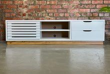 Load image into Gallery viewer, Secaleni TV Stand With Sliding Door