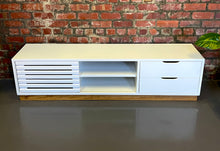 Load image into Gallery viewer, Secaleni TV Stand With Sliding Door