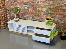 Load image into Gallery viewer, Secaleni TV Stand With Sliding Door