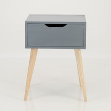Load image into Gallery viewer, Secaleni Grey Side Table Single Drawer
