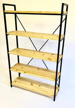 Load image into Gallery viewer, Simbi Steel X Shelf (Natural Pine)