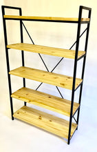 Load image into Gallery viewer, Simbi Steel X Shelf (Natural Pine)