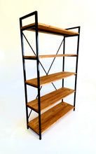 Load image into Gallery viewer, Simbi Steel X Shelf (Teak Colour)