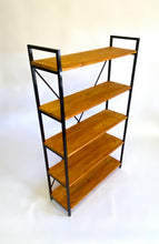 Load image into Gallery viewer, Simbi Steel X Shelf (Teak Colour)