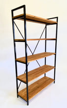 Load image into Gallery viewer, Simbi Steel X Shelf (Teak Colour)