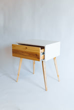 Load image into Gallery viewer, Dudula Side Table Single Drawer White