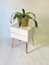 Load image into Gallery viewer, Fihlo Two Drawer Side Table - White