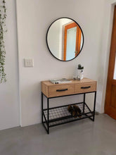 Load image into Gallery viewer, Simbi Oak Shoe Rack With Drawers