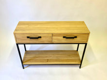 Load image into Gallery viewer, Simbi Oak Console Table