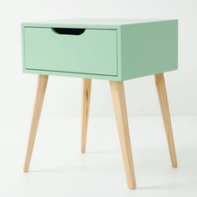 Load image into Gallery viewer, Secaleni Side Table Single Drawer - Sage