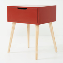 Load image into Gallery viewer, Secaleni Side Table Single Drawer - Red Oxide