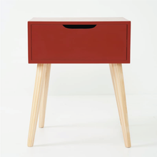 Load image into Gallery viewer, Secaleni Side Table Single Drawer - Red Oxide