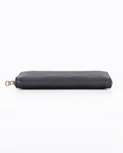Load image into Gallery viewer, The Camps Bay Purse | Black Leather and Navy Canvas
