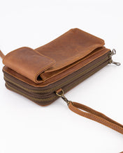 Load image into Gallery viewer, The Llandudno Full Leather Shoulder-Strap Purse
