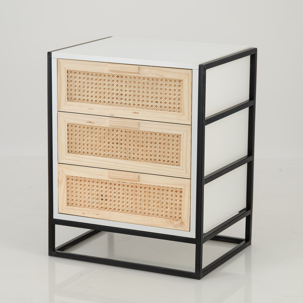 Charlie 3 Drawer Pedestal