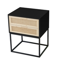 Load image into Gallery viewer, Delta 2 Drawer Pedestal - Black
