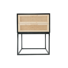 Load image into Gallery viewer, Delta 2 Drawer Pedestal - Black
