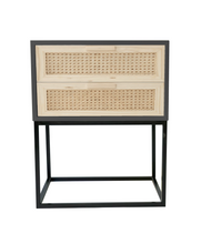 Load image into Gallery viewer, Delta 2 Drawer Pedestal - Grey
