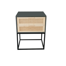 Load image into Gallery viewer, Delta 2 Drawer Pedestal - Grey
