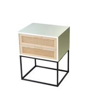 Load image into Gallery viewer, Delta 2 Drawer Pedestal - White

